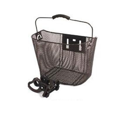 Bicycle steel basket with quick release BK005