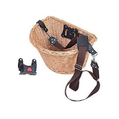 Bicycle quick release weave basket BK019